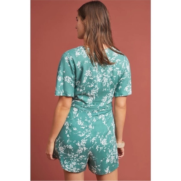 Anthropologie Greylin Floral Print Romper - Picture 4 of 10